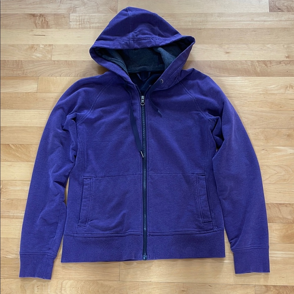 Lululemon Purple Hooded Jacket